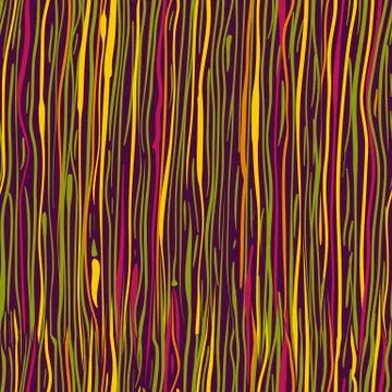 Abstract seamless pattern of colored threads Stock Illustration