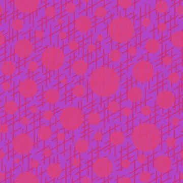 Abstract seamless pattern with colorful balls and lines.Illustration colorful Stock Illustration