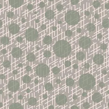 Abstract seamless pattern with colorful balls and lines.Illustration colorful Stock-Illustration