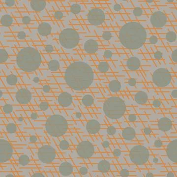 Abstract seamless pattern with colorful balls and lines.Illustration colorful Stock-Illustration
