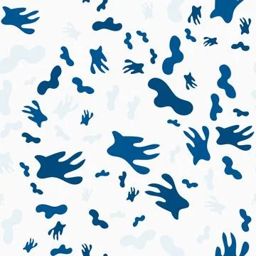 Abstract seamless pattern with colorful elements. Beautiful textile or paper  Stock Illustration