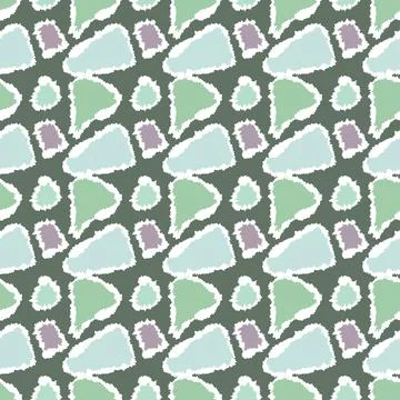 Abstract seamless pattern with colorful elements. Vector texture for your des 스톡 일러스트