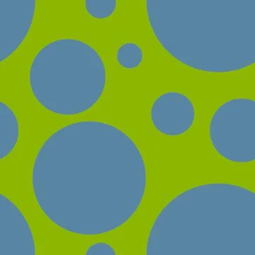 Abstract seamless pattern with colorful gray different balls on applegreen Stock Illustration