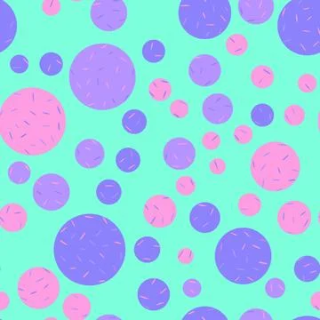 Abstract seamless pattern. Colorful vector background. Stock Illustration