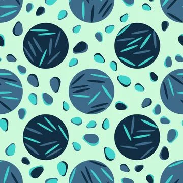 Abstract seamless pattern. Colorful vector background. Stock Illustration