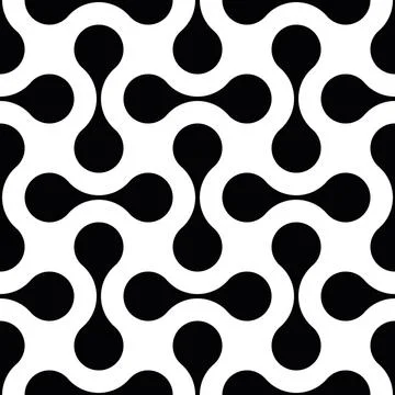 Abstract seamless pattern of connected dots Stockillustratie