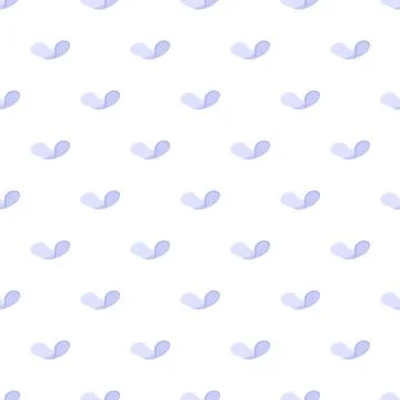 Abstract seamless pattern creating organic soft shapes Stock Illustration