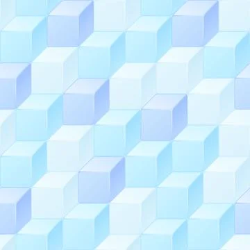 Abstract seamless pattern of cubes Illustrazione stock