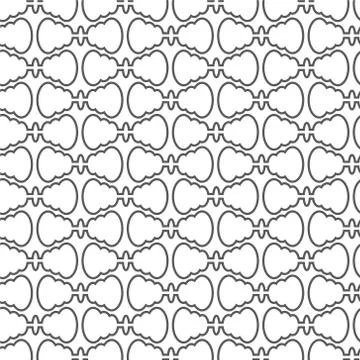 Abstract seamless pattern curve vector background Иллюстрация