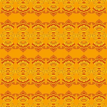 Abstract seamless pattern with decorative ornament vector Stock Illustration