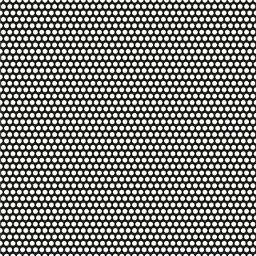 Abstract seamless pattern with dots. Modern black and white texture. Geometric イラスト素材