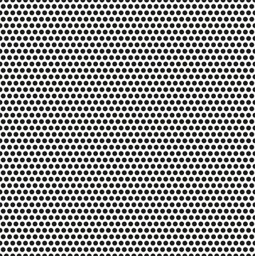 Abstract seamless pattern with dots. Modern black and white texture. Geometric イラスト素材