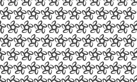 Abstract seamless pattern with elegant, interconnected shapes.  Perfect for.. Stock Illustration
