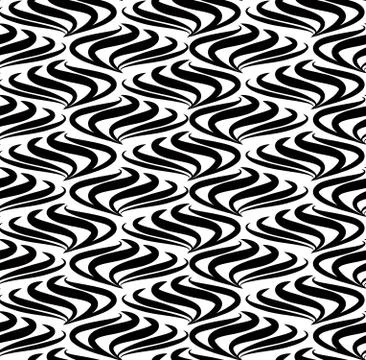 Abstract seamless pattern Floral oriental geometric line ornament Stock Illustration