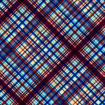 Abstract seamless pattern. Futuristic blur plaid. Stock Illustration