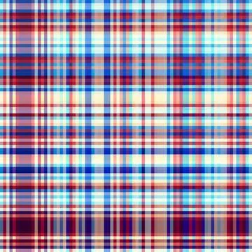 Abstract seamless pattern. Futuristic blur plaid. Stock Illustration