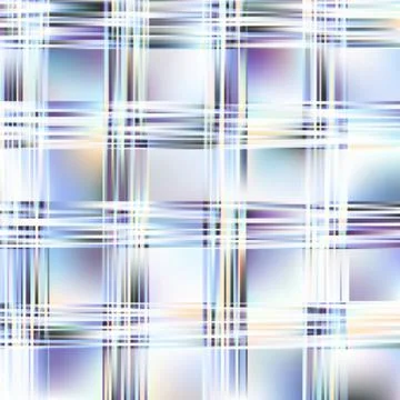 Abstract seamless pattern. Futuristic blur plaid. Stock Illustration