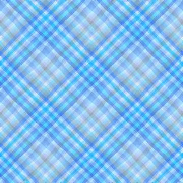 Abstract seamless pattern. Futuristic blur plaid. Stock Illustration