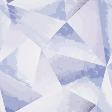 Abstract seamless pattern Geometric form watercolor background Illustrazione stock