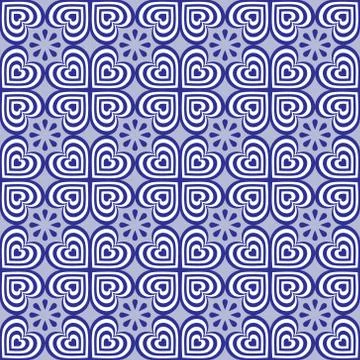Abstract seamless pattern with geometric ornaments. Stock vector illustration Stockillustratie