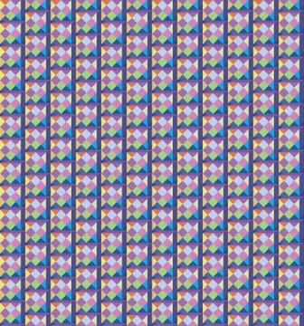 Abstract seamless pattern. Geometric pixel stylish texture. Stock Illustration