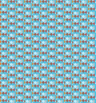 Abstract seamless pattern. Geometric pixel stylish texture. Stock Illustration