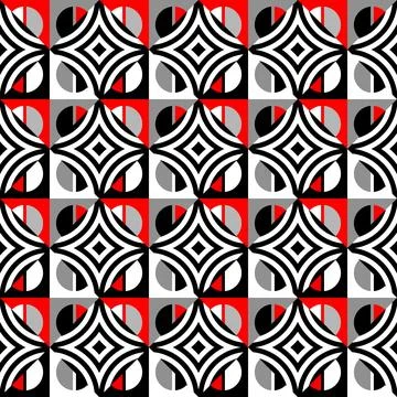 Abstract seamless pattern. Geometric regular pattern. Vector image. Stock Illustration