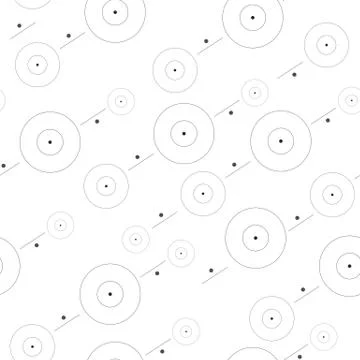 Abstract seamless pattern with geometrical shapes vector Stock Illustration
