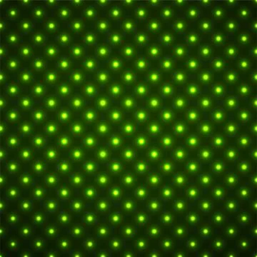 Abstract seamless pattern with glowing dots. Neon geometric background Stock Illustration