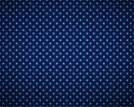 Abstract seamless pattern with glowing dots. Neon geometric background. Vector Illustrazione stock