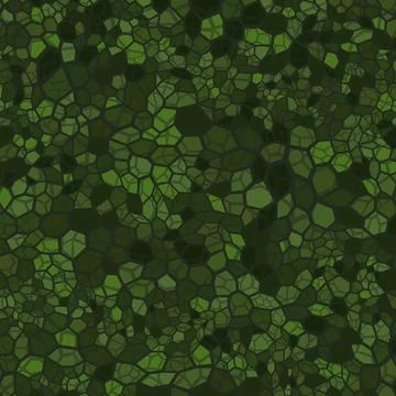 Abstract seamless pattern with green mosaic paving vector illustration. イラスト素材