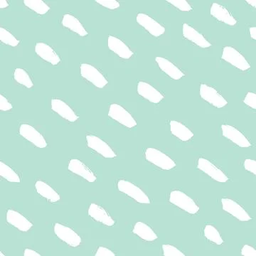 Abstract seamless pattern with hand drawn painted brush strokes, spots Illustrazione stock