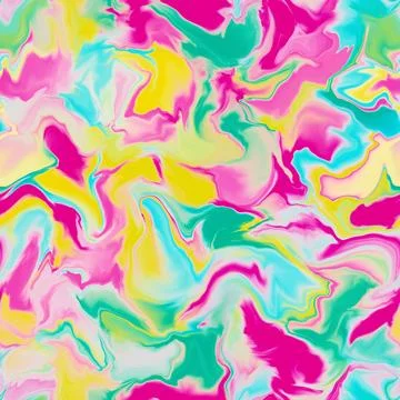 Abstract seamless pattern. Hand drawn acrylic illustration. Texture for print Stock Illustration