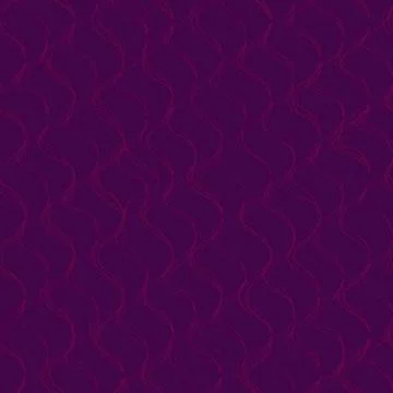 Abstract seamless pattern with hand drawn lilac waves on violet background. L Stock Illustration