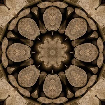 Abstract seamless pattern. Horizontal texture and background. Stockillustratie