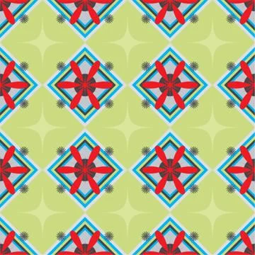 Abstract seamless pattern Stock Illustration