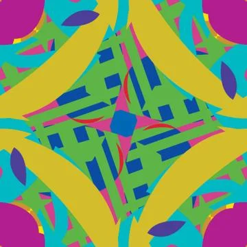 Abstract Seamless Pattern Stock Illustration