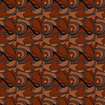 Abstract seamless pattern Stock Illustration