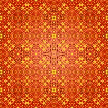 Abstract Seamless Pattern Illustrazione stock