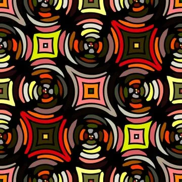 Abstract seamless pattern Stock Illustration