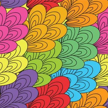 Abstract seamless pattern Stock Illustration