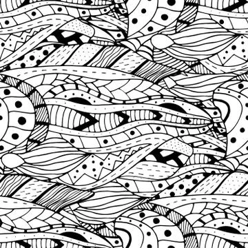 Abstract seamless pattern Stock Illustration