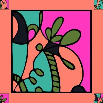 Abstract seamless pattern Stock Illustration