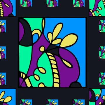 Abstract seamless pattern  Stock Illustration