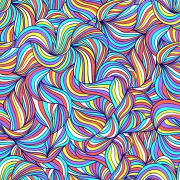 Abstract seamless pattern. Stock Illustration