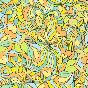 Abstract seamless pattern. Stock Illustration