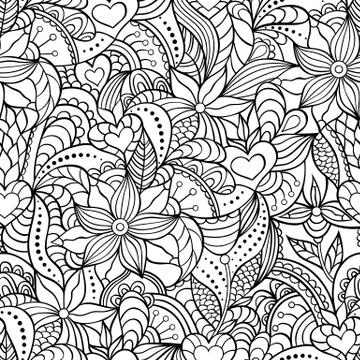 Abstract seamless pattern. Stock Illustration