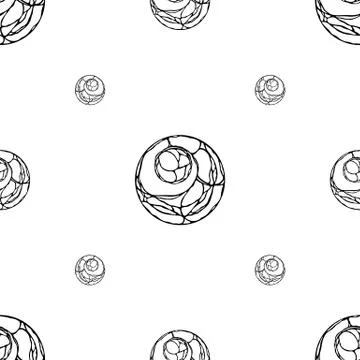 Abstract seamless pattern イラスト素材