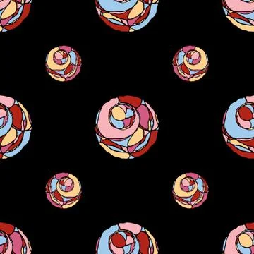 Abstract seamless pattern Stock Illustration