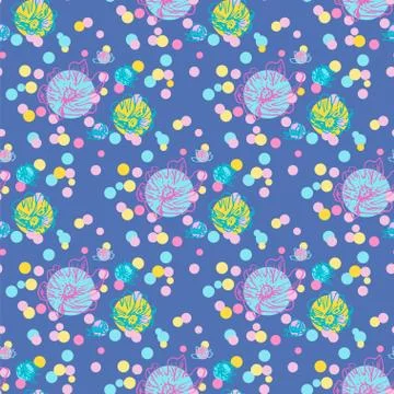 Abstract seamless pattern Stock Illustration